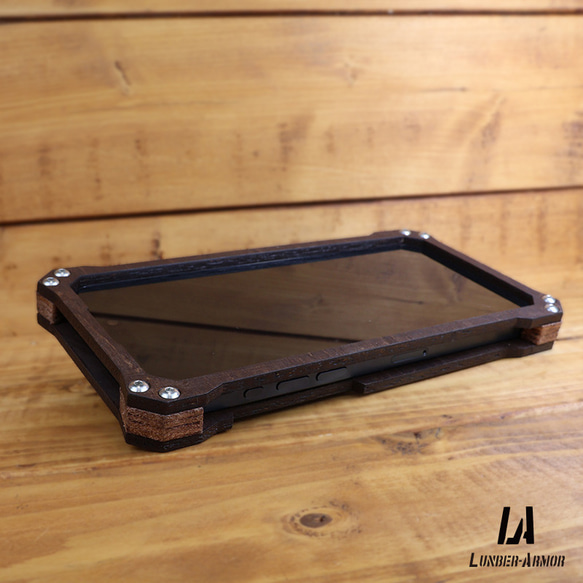iPhone15 ケース 木製 耐衝撃 ウッド wood case 木 本革 15/plus/Pro/Promax 7枚目の画像