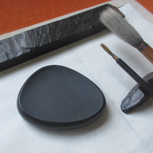 小筆用「はまぐり型小硯」 その他雑貨 土佐硯一岐工房 通販 16808746