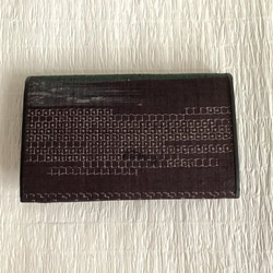 伝統織物のトップブランド塩沢織のカード名刺入　VA88 2枚目の画像