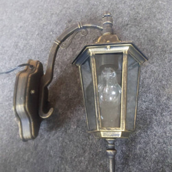 ガラスシェイド ペンダントランプ  1灯式 ウォールライト  壁掛け式 ランプ  #アンティーク照明  #天井照明 8枚目の画像