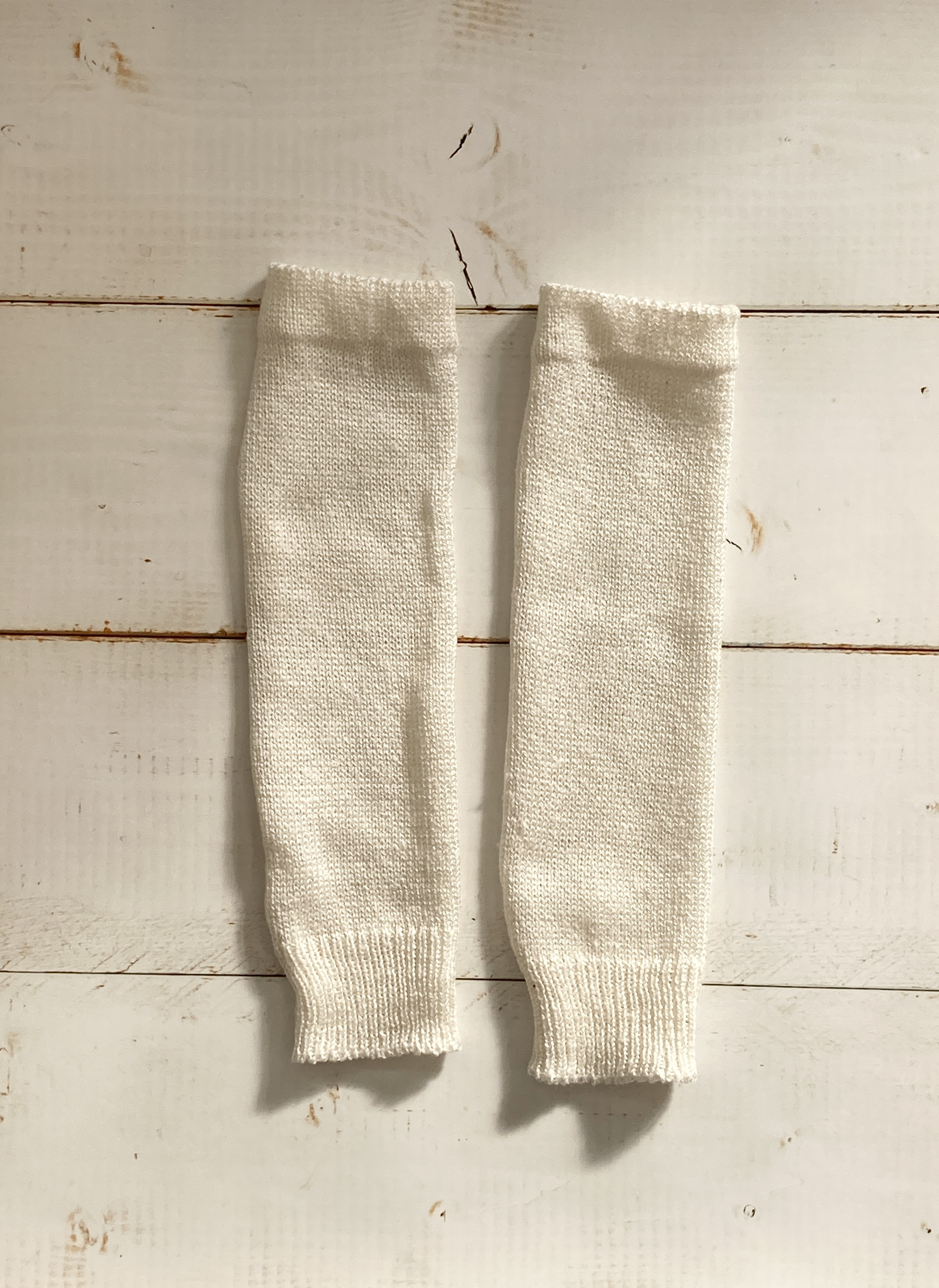 手編み機による　Lisa Pure Silk Arm Warmer