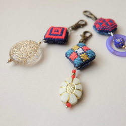 Kogin刺繡飾品☺︎ 色彩繽紛 [Kogin刺繡☺︎ 刺繡] 第8張的照片