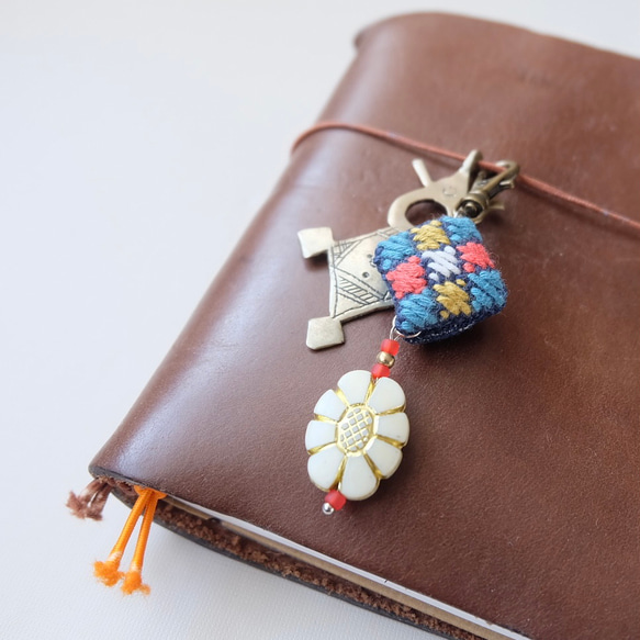 Kogin刺繡飾品☺︎ 色彩繽紛 [Kogin刺繡☺︎ 刺繡] 第2張的照片