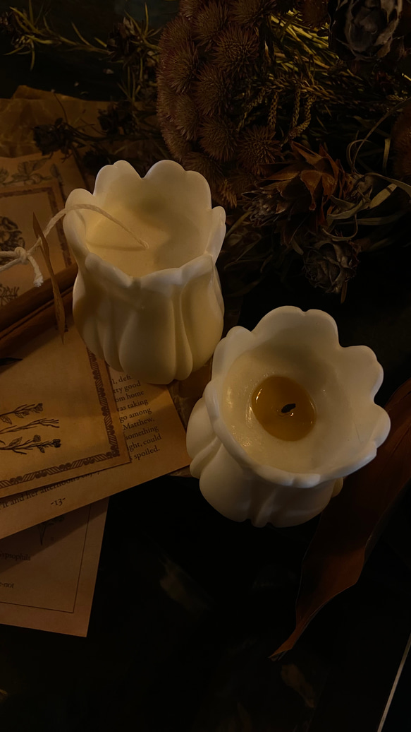 Soy Flower Candle 4枚目の画像