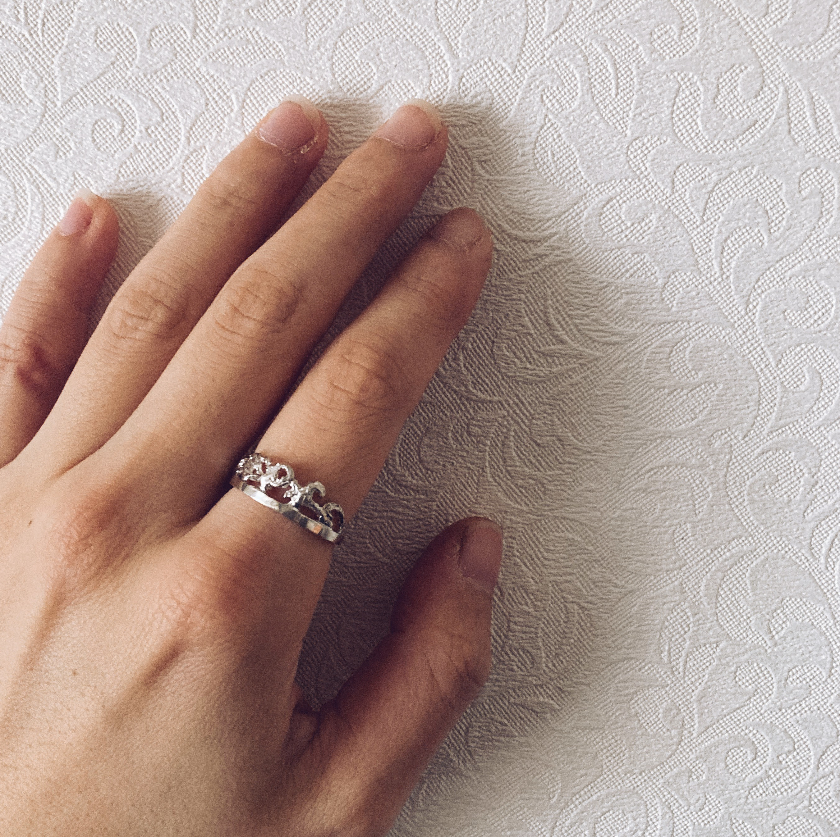 ivy ring【silver925】シンプル　重ね付け　シルバーリング