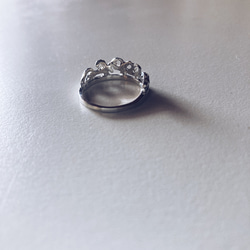 ivy ring【silver925】シンプル　重ね付け　シルバーリング　 4枚目の画像