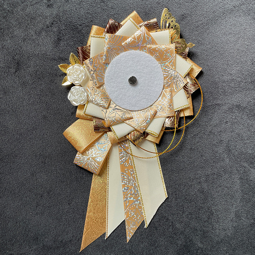 痛ロゼット58mm 75mmサイズ 缶バッジ用 ロゼット カラーブロック