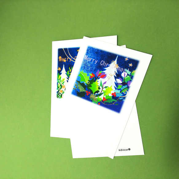 Xmasカード　3枚セット 5枚目の画像