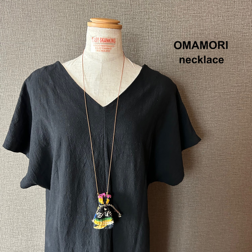 ANOKHI 刺し子ブロックプリント　ビーズネックレス　ラリーキルト　アノーキ fit=scale-down,w=1200