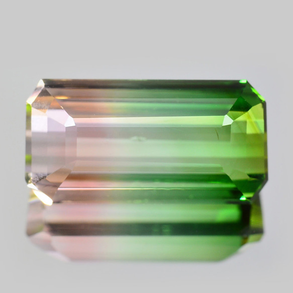 ソ付 ウォーターメロン トルマリン 2.235ct ルース オクタゴン 天然石 