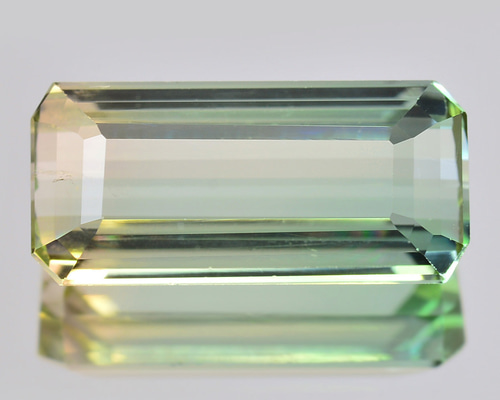 ソ付 バイカラー トルマリン 2.438ct ルース オクタゴン 天然石 