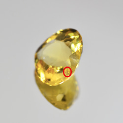 ソ付 ヘリオドール(イエローベリル) 1.804ct ルース ハートシェイプ 6枚目の画像