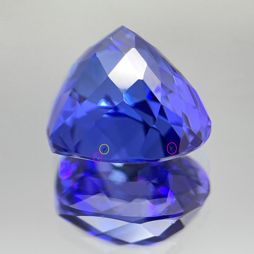 鑑別書付き 最高品質 6.711ct タンザナイト ルース Dブロック 鑑別書付き 最高品質 6.711ct タンザナイト ルース Dブロック