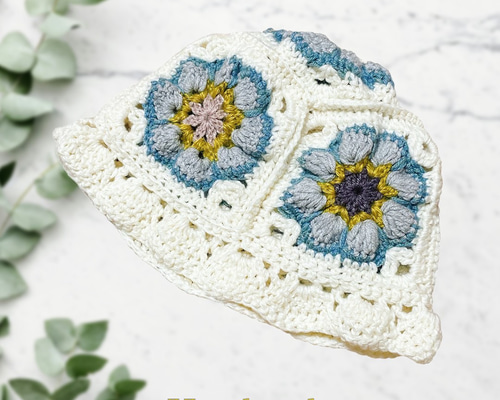オーダー品（花束、帽子） CROCHET FLOWER KNIT HAT｜エクストララージの通販｜&mall