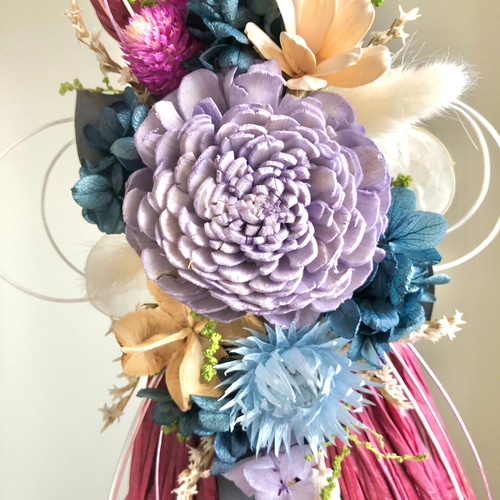 25日(月)最終発送】 しめ縄飾り お正月飾り 2way 交換用リースセット