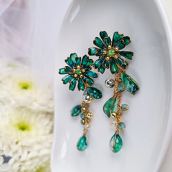 金木犀 バレッタ 8cm 【受注制作】 バレッタ 手作り工房 NA-MIA 通販