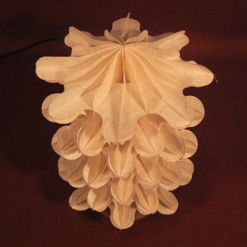 和紙の手作りランプシェード　美濃和紙使用　[ 宴 ] 2-2　癒しの一点物作品 和紙の手作りランプシェード 美濃和紙使用 [ 宴 ] 2-2 癒しの一点物