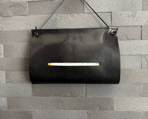 本革✴︎中身が見えないレザーボックスティッシュカバー✴︎ティッシュ