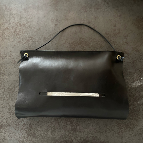 本革✴︎中身が見えないレザーボックスティッシュカバー✴︎ティッシュ