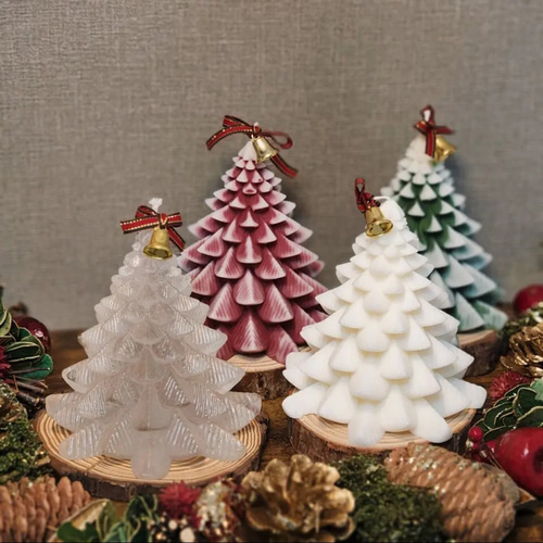 Fir Christmas Tree Candle もみの木 クリスマスツリー キャンドル