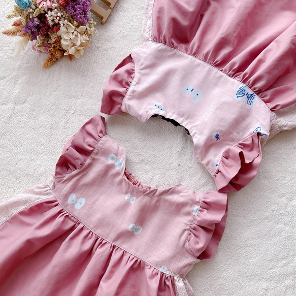 専用 ミナペルホネンハンドメイド ワンピース＆本革リュック パ