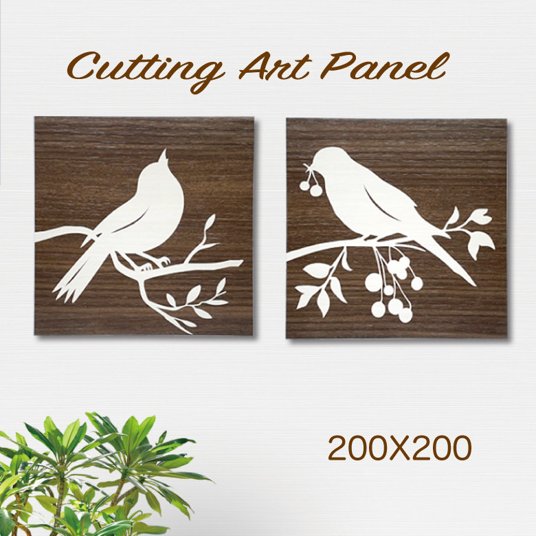 ACTUS 鳥と木のデザイン アートパネル ACTUS アートパネル 鳥と木のデザイン