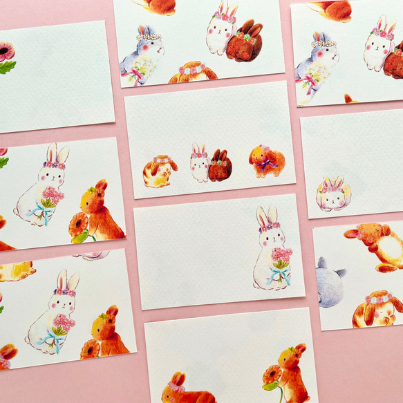 うさぎのメッセージセット うさぎのメッセージセット
