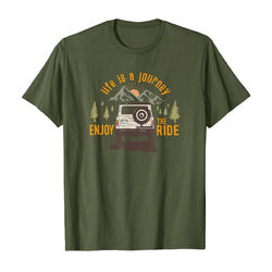 Tシャツ キャンプ メンズ レディース ジュニア 半袖 おもしろ 旅 ティシャツ 2枚目の画像