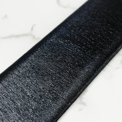 日本製　フランス　デュプイ社 ボックスカーフ　牛革　本無双　袋縫い　３０㎜巾　上質　ベルト　手縫い　フリーサイズ　 5枚目の画像