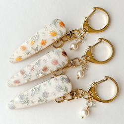 いちごパフェ☆様✨ハンドメイドタッセルチャーム約１2×5cm N いちごパフェ様✨専用ハンドメイドタッセルチャーム約12 ×5cm N