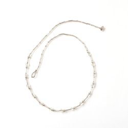 'Scapolite' silver necklace 7枚目の画像