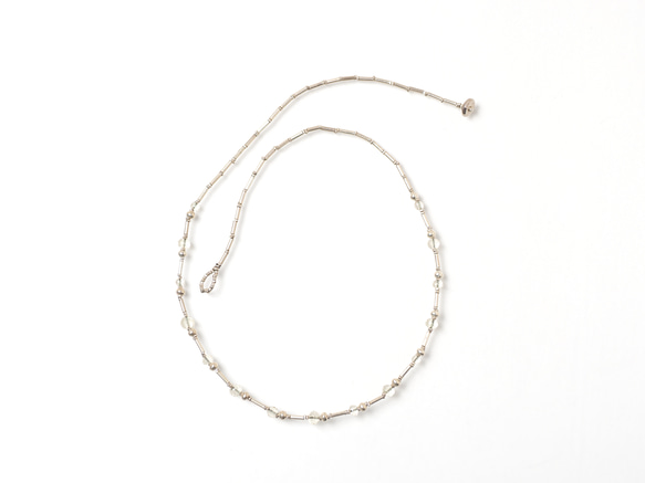 'Scapolite' silver necklace 7枚目の画像