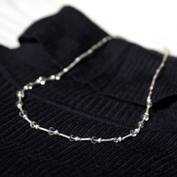 'Scapolite' silver necklace 1枚目の画像