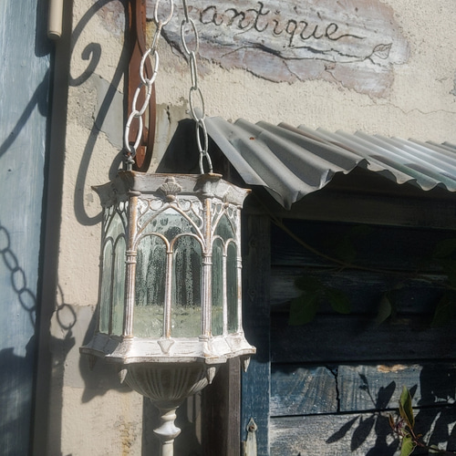 アンティーク雑貨 ハンギングホルダー① ガラスホルダー キャンドル