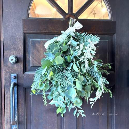 ユーカリポポラス 摘み立てフレッシュ♪グリーンスワッグ ドライ