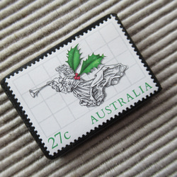 オーストラリア　クリスマス切手ブローチ9090 2枚目の画像