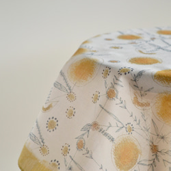 ハンカチ・スカーフ /  月の花 / ホワイト / ギフトにも 13枚目の画像