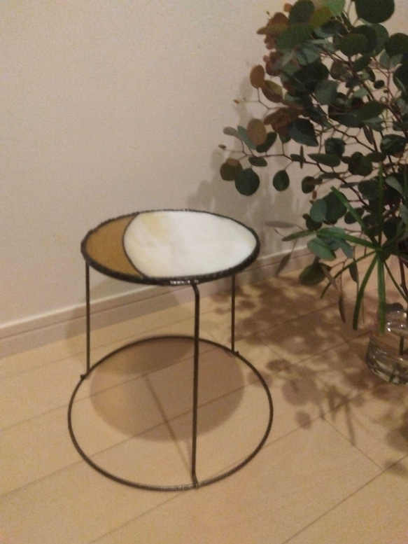 コーヒーテーブル/サイドテーブル/ガラステーブル 1枚目の画像