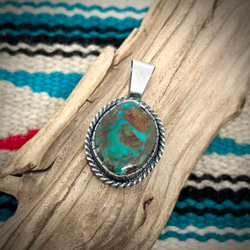 ターコイズマウンテン　シルバー　メタル　ネックレス　#インディアンジュエリー インディアンマウンテン ターコイズ トルコ石 シルバーネックレス