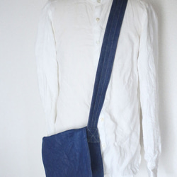 shoulder bag 13oz denim 1枚目の画像