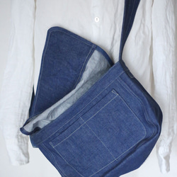 shoulder bag 13oz denim 3枚目の画像