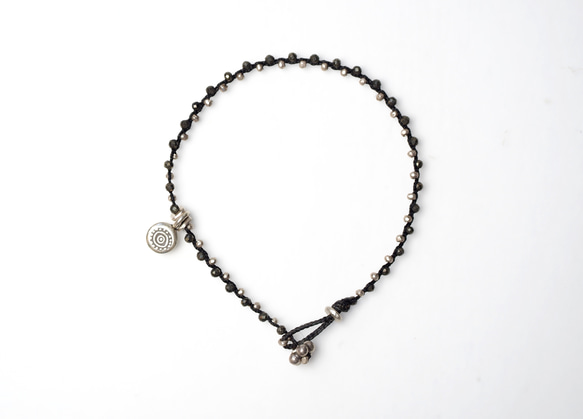 braid bracelet -pyrite・silver- 2枚目の画像