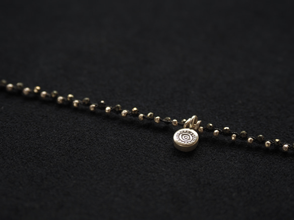 braid bracelet -pyrite・silver- 4枚目の画像