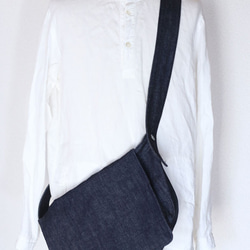 shoulder bag 13oz denim indigo 1枚目の画像