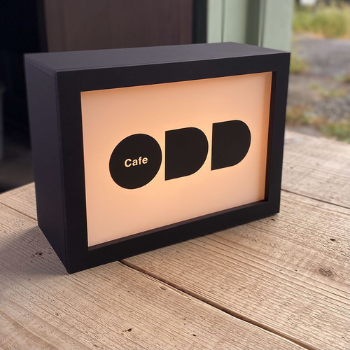 LEDボックスライト 店舗看板やルームサインに【お好きな文字で製作