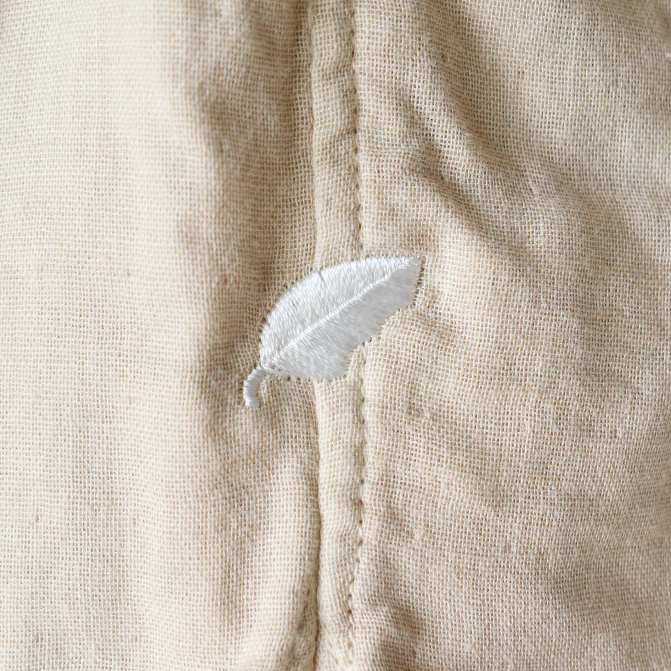 マニッシュだけどやさしい風合いのトリプルガーゼプルオーバーシャツ【SOS213F】