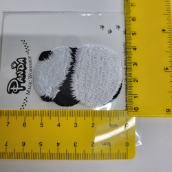 *Panda embroidered patch 第7張的照片