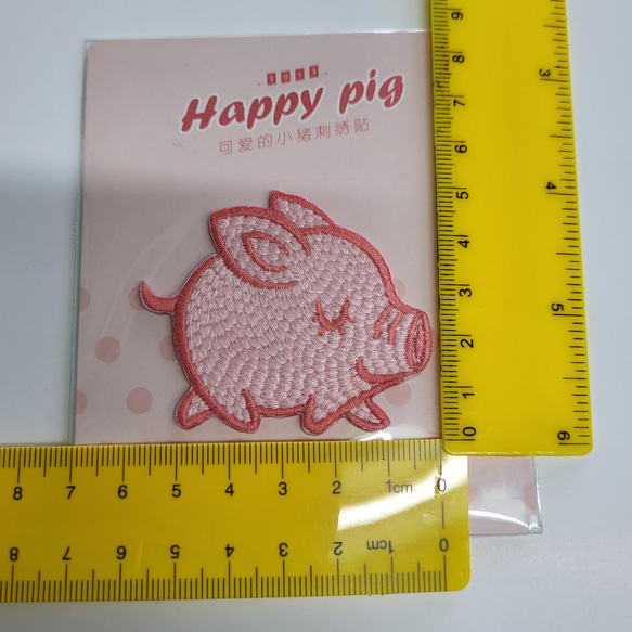 *Cat and Piggy embroidered patch 第10張的照片