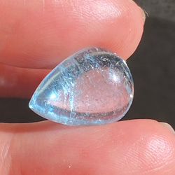 虹の妖精が宿るアクアマリン♡アクアマリン ルース 13 天然石 天然色 17枚目の画像