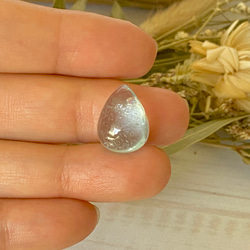 虹の妖精が宿るアクアマリン♡アクアマリン ルース 13 天然石 天然色 2枚目の画像